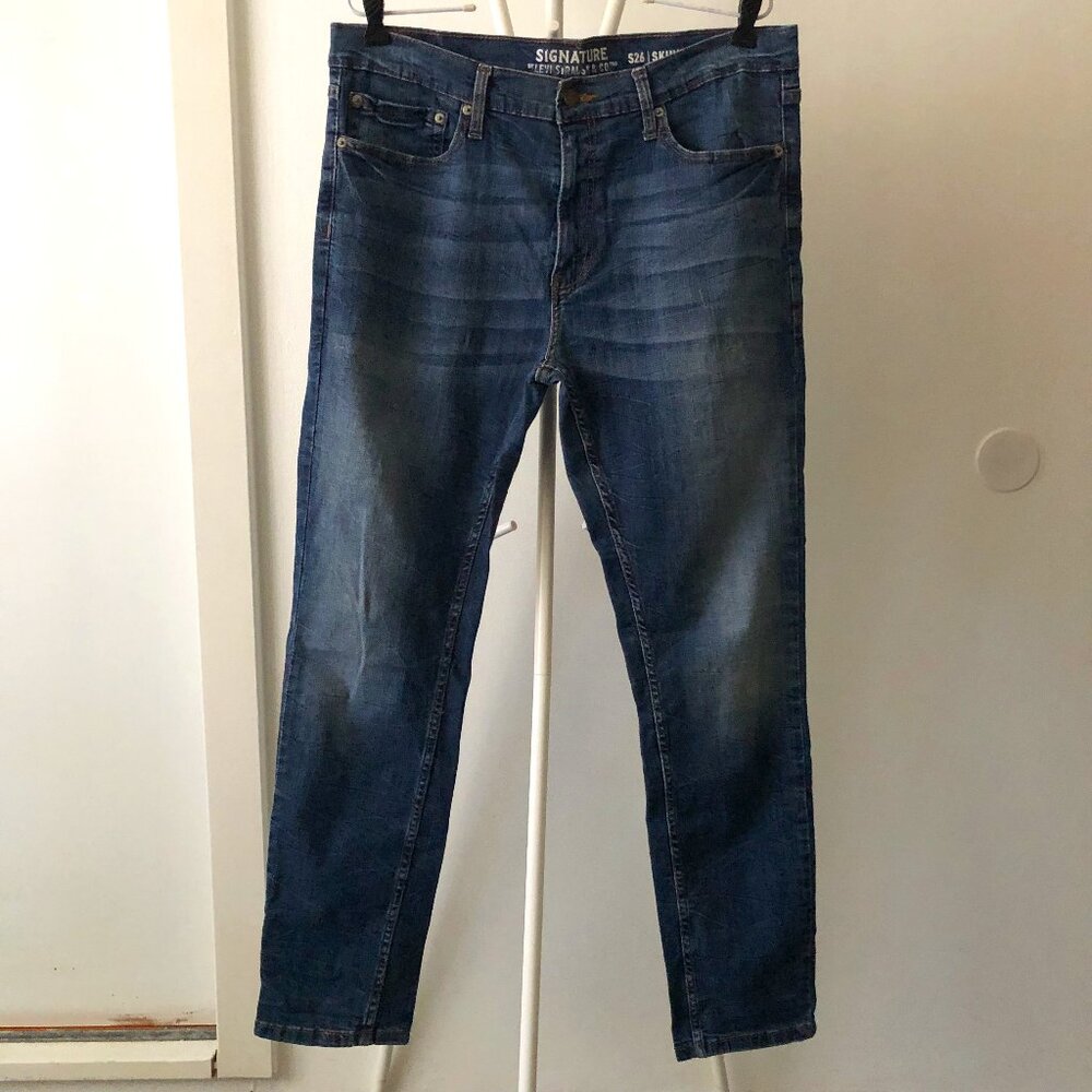 LEVI’S SIGNATURE SKINNY S26 JEANS 36/32 MEN’S NWOT